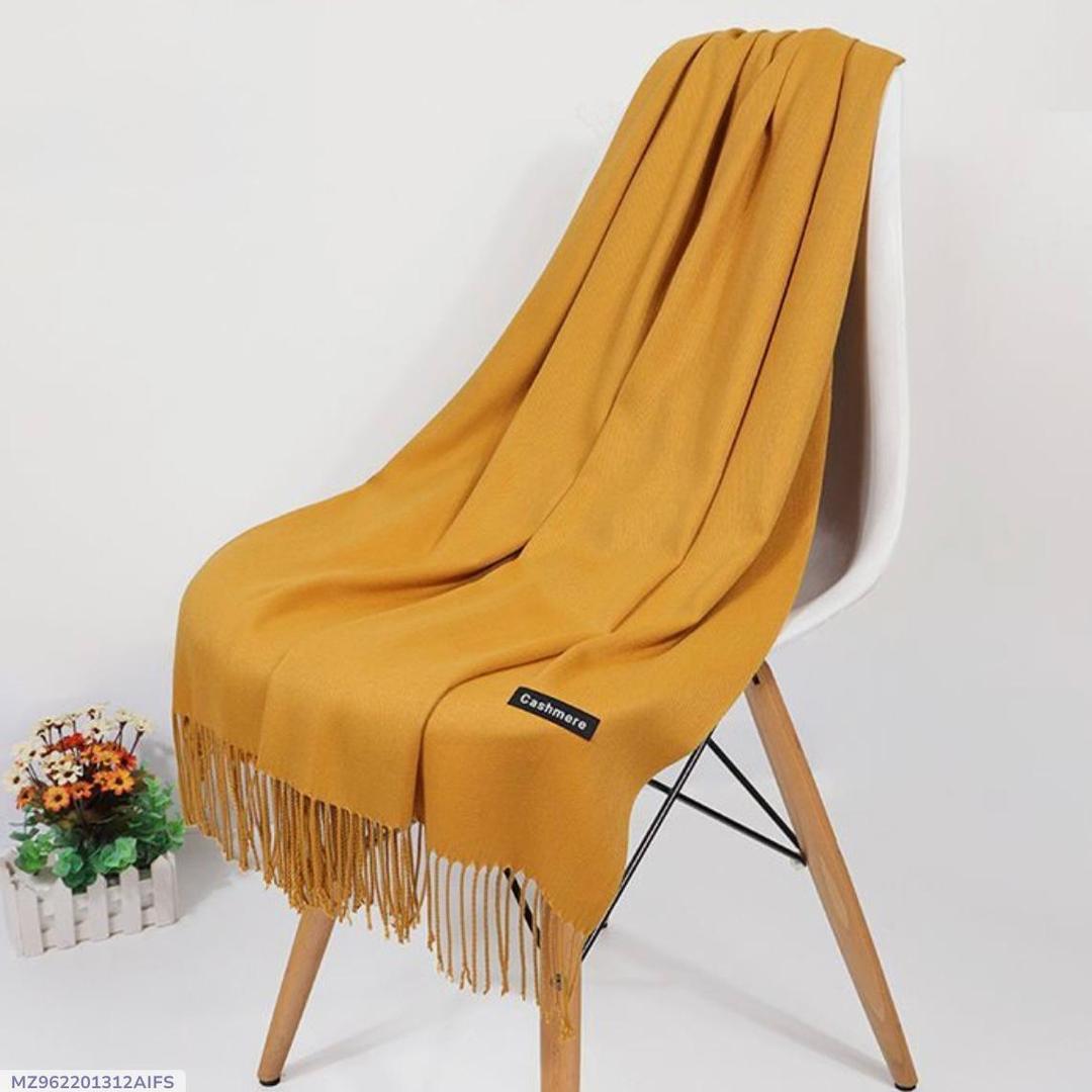 1 PC cashmere plain stole