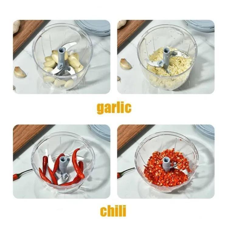 Manual food chopper