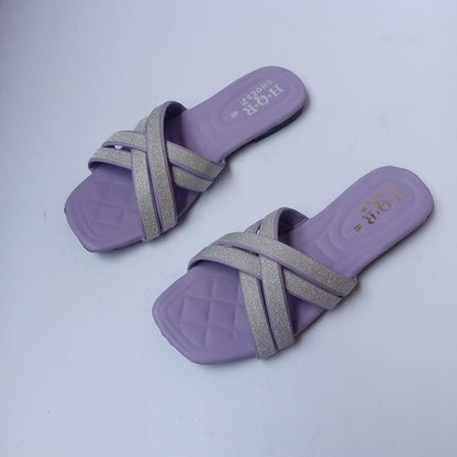 women's synthetic leather casual flats