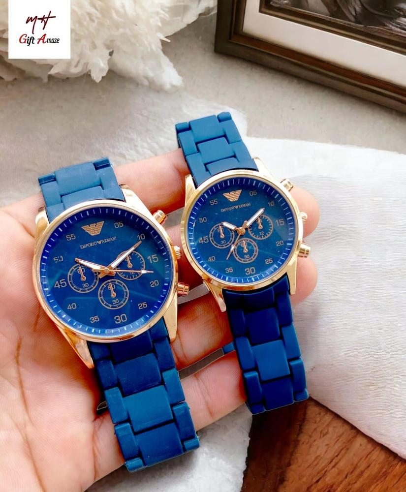 Men's classic Analoge watch pair