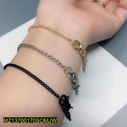1 PCs unisex heartbeat bracelet