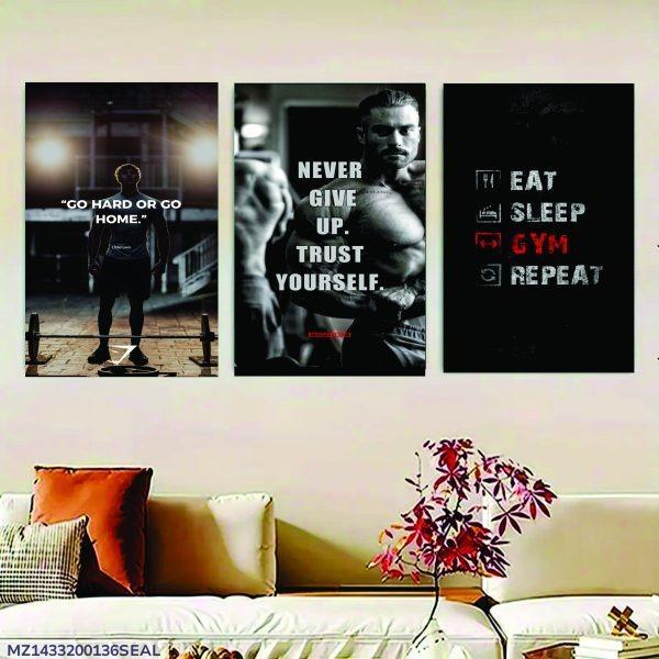 Modern design quartz wall frame set of 3 pcs