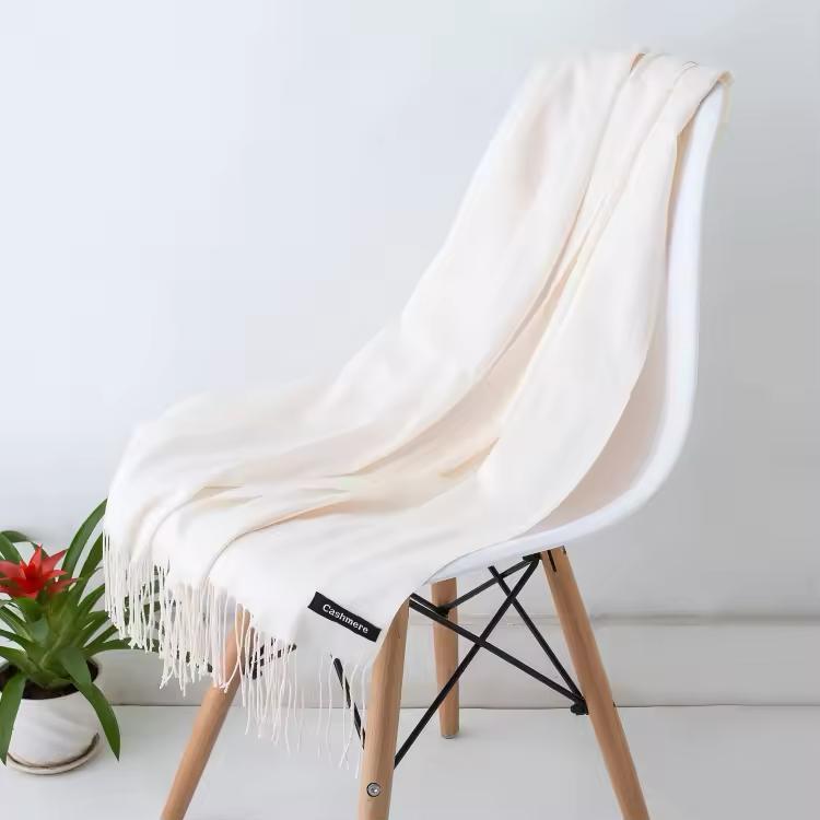 1 PC cashmere plain stole