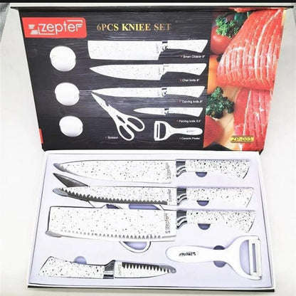 6 pcs knife set