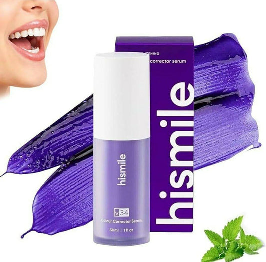 V34 colour corrector serum - purple toothpaste