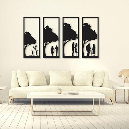 MDF tree design wall art