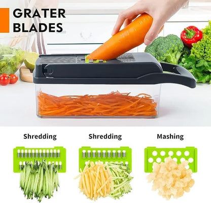 Manual food chopper