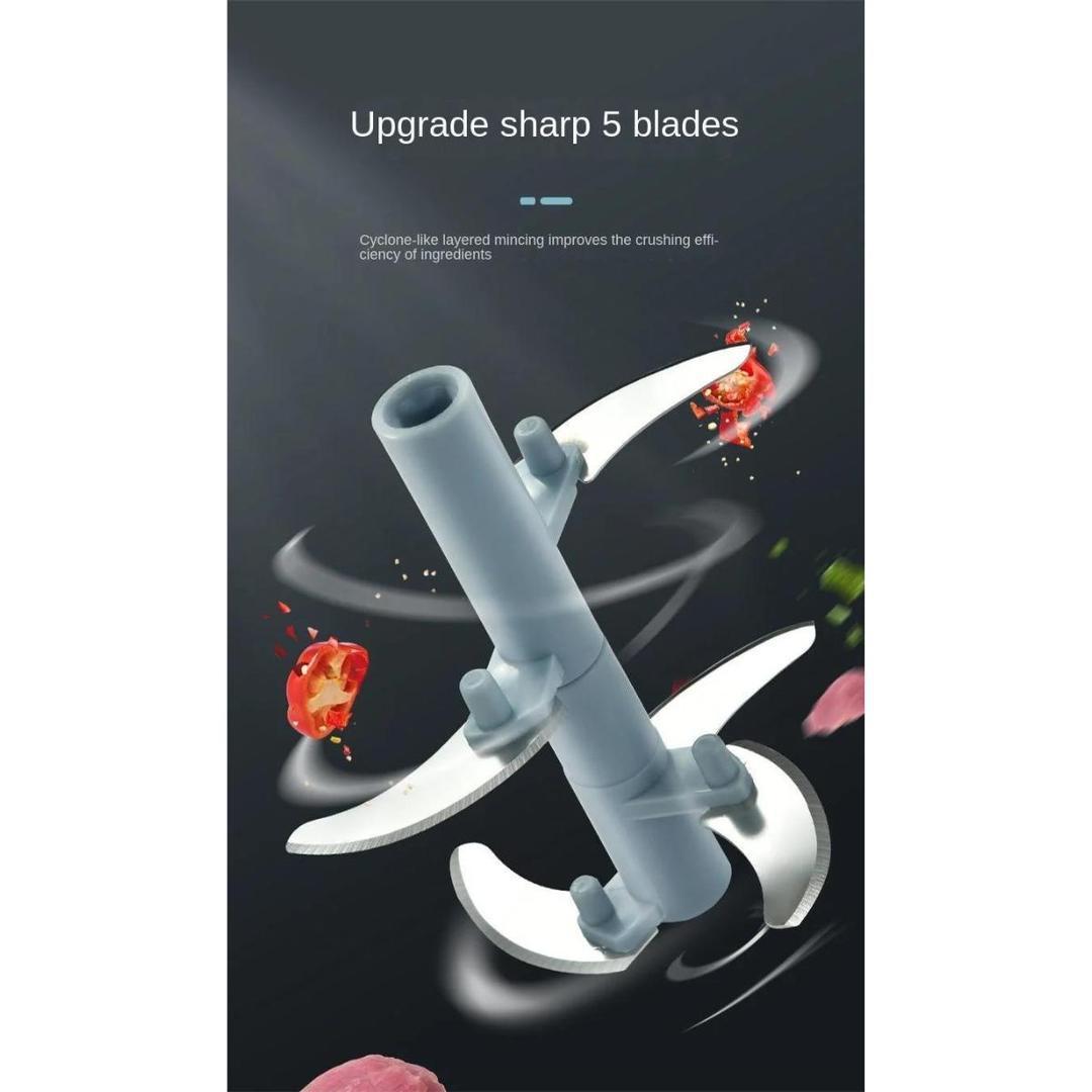 Manual food chopper