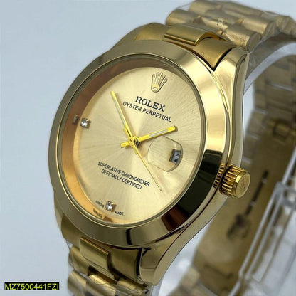 Rolex golden watch