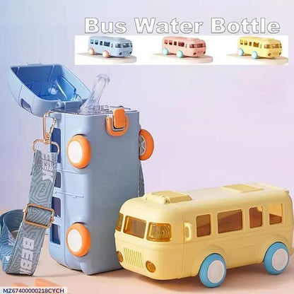 Bus shaped water bottle