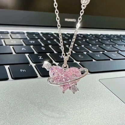 Silver plated necklace