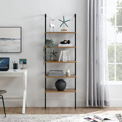 5 layer book shelves rack