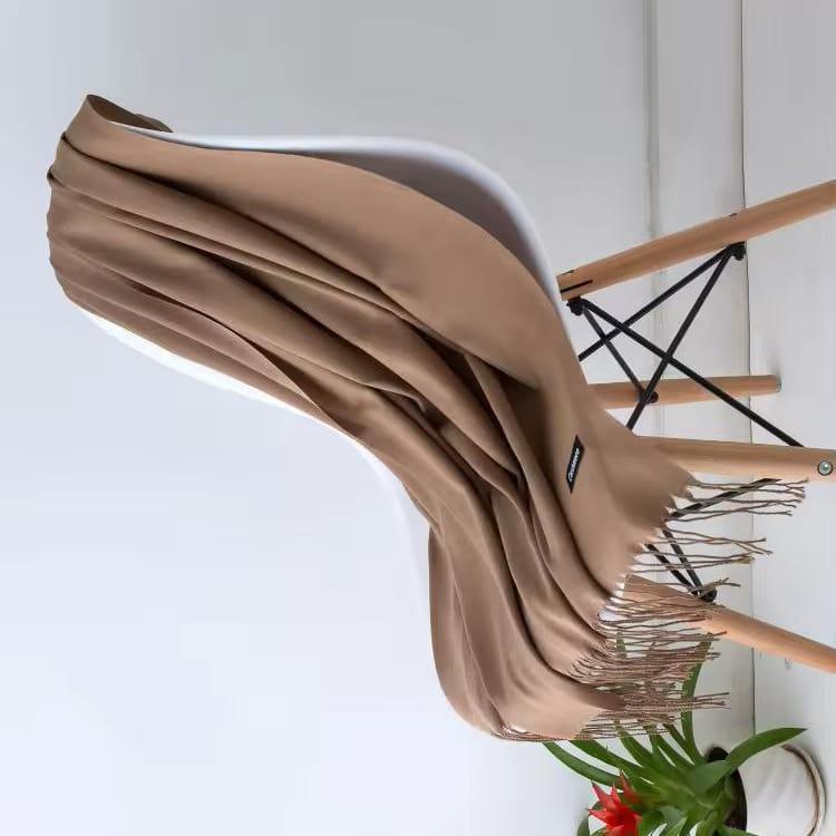 1 PC cashmere plain stole